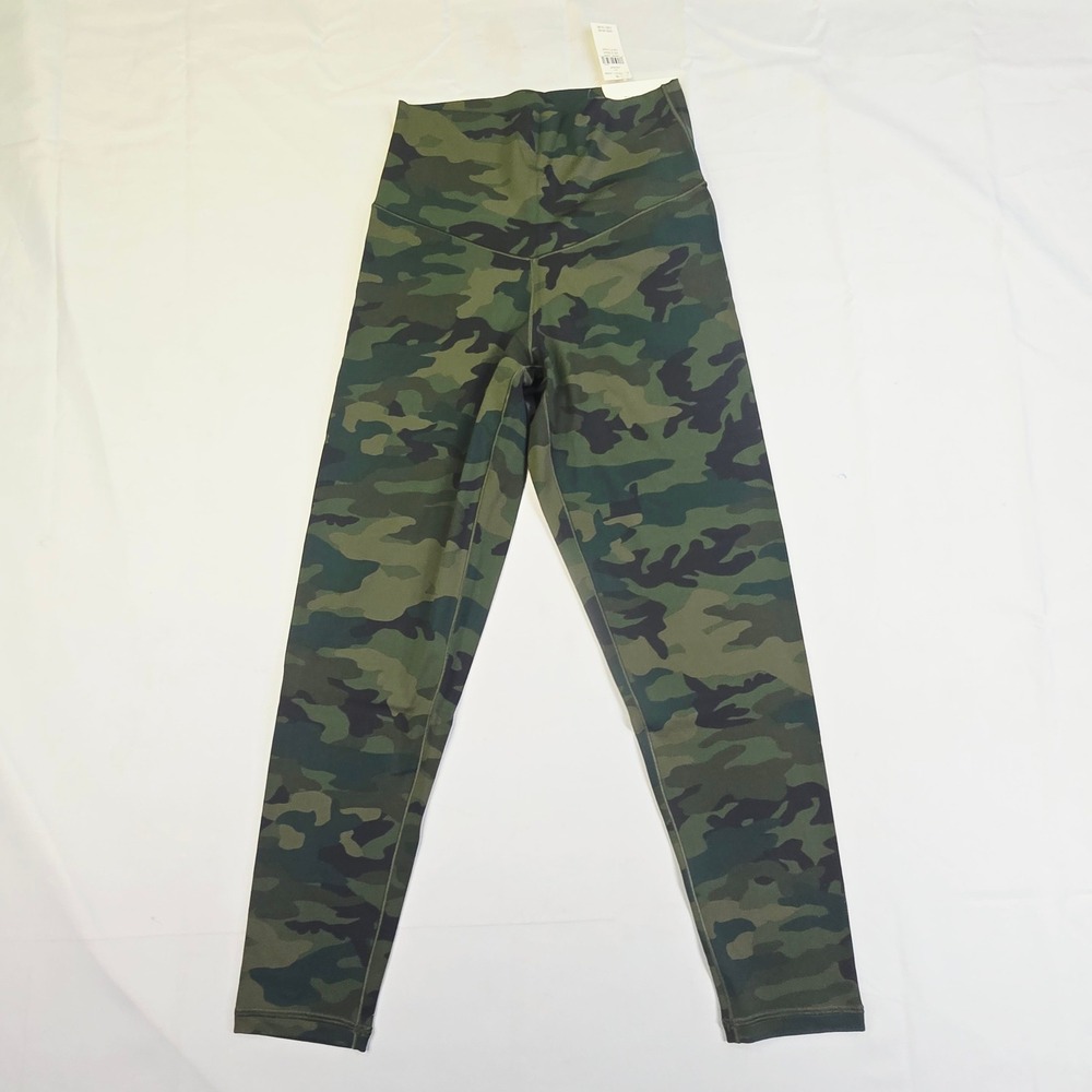 Offline By Aerie Real Me Women's Size Small Green Camo High Waisted Activewear